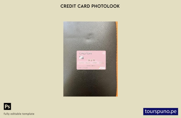 listo para imprimir Argelia Calyon Algérie Bank tarjeta visa fotolook plantilla 